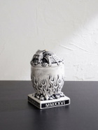 Neighborhood - Cauldron Ceramic Incense Burner - White