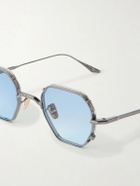 Jacques Marie Mage - Verlaine Round-Frame Metal Sunglasses