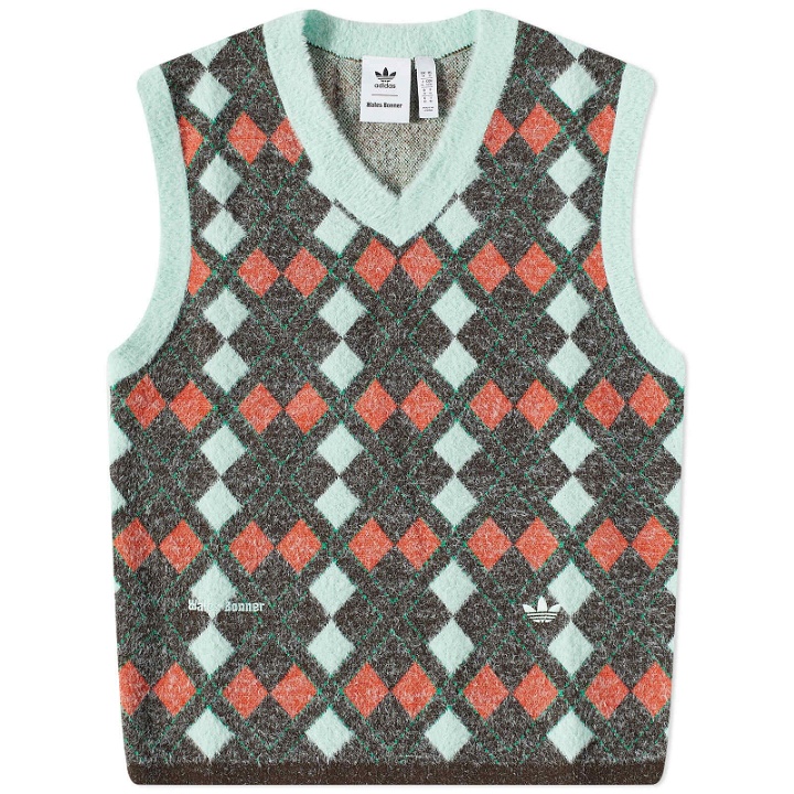 Photo: Adidas Consortium x Wales Bonner Knitted Vest in Multi