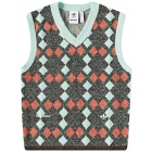 Adidas Consortium x Wales Bonner Knitted Vest in Multi