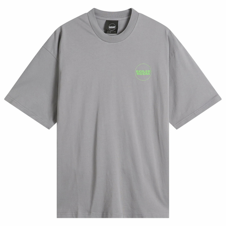 Photo: Boiler Room Men's Core Logo T-Shirt in Magnet