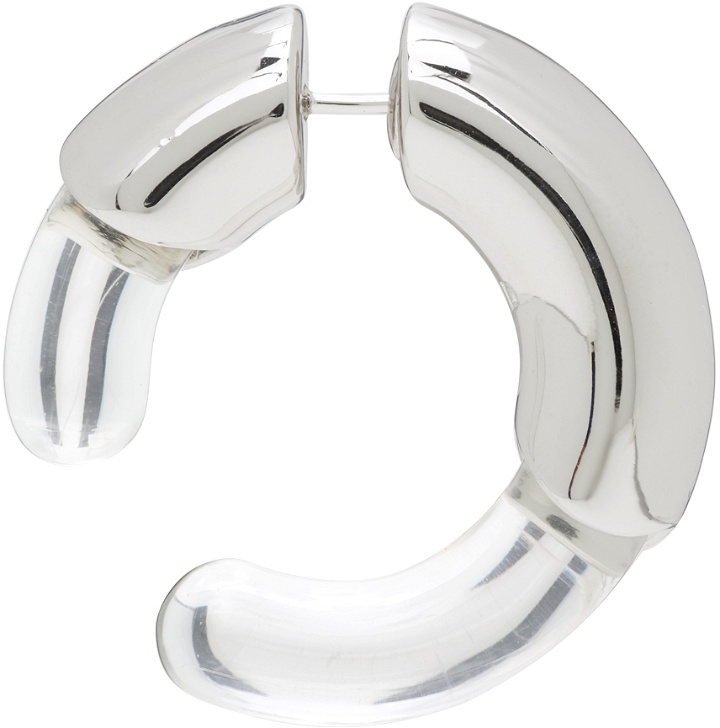 Photo: Lorette Colé Duprat Silver Single Resin Earring