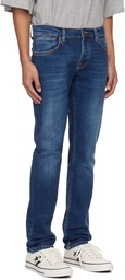 Nudie Jeans Blue Grim Tim Jeans