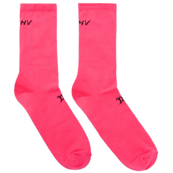 Photo: MISBHV Pink Logo Socks
