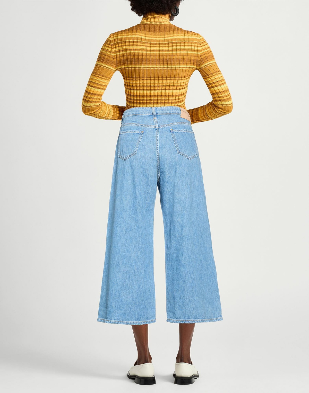 Manila Grace Womens Jeans in Blue