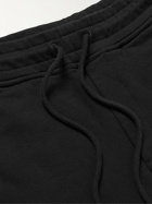C.P. Company - Tapered Cotton-Jersey Track Pants - Black