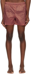 OUR LEGACY Tan Drape Tech Swim Shorts