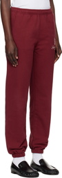 Sporty & Rich Burgundy Vendome Sweatpants