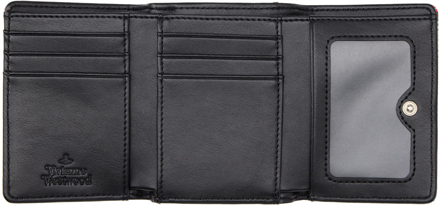 Vivienne Westwood Pink & Blue Small Frame Wallet Vivienne