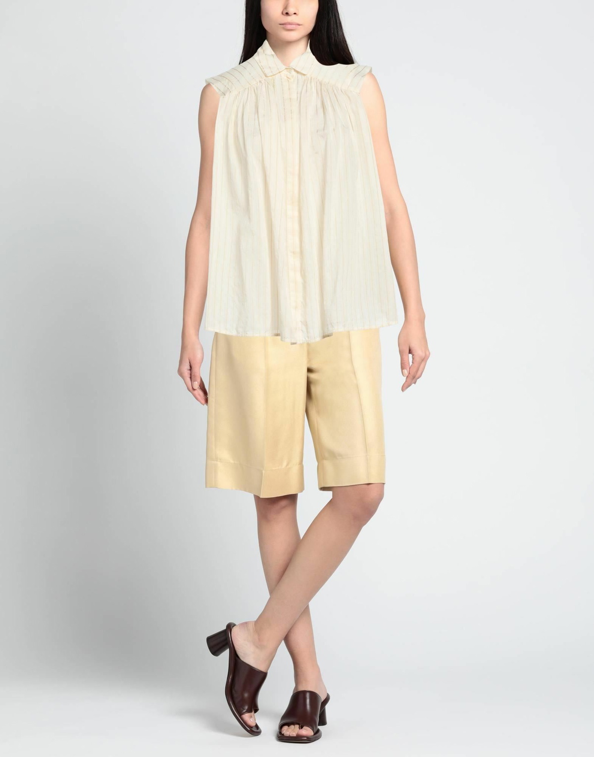 Peserico Womens Shirt in Beige