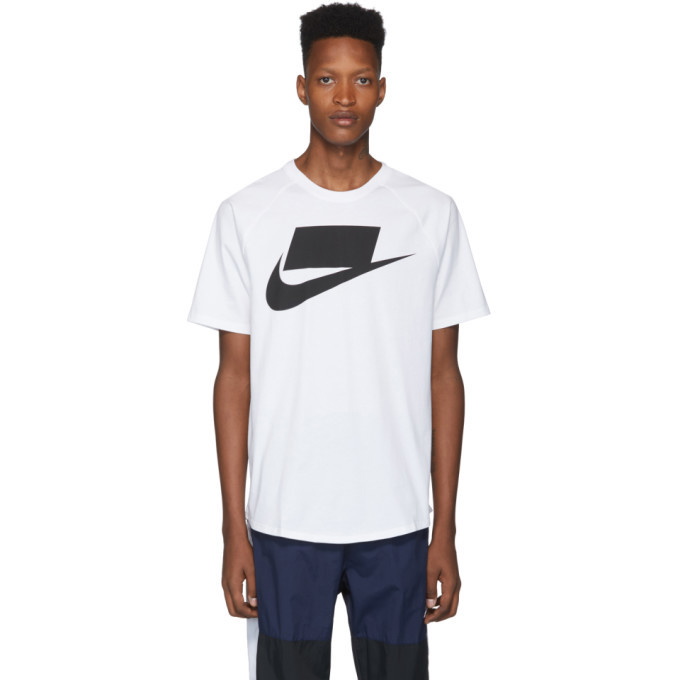 Photo: Nike White Sportswear T-Shirt