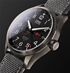 Oris - GMT Rega Limited Edition Automatic 45mm Stainless Steel and Canvas Watch, Ref. No. 01 748 7710 4284 - Black