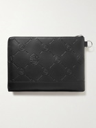 Berluti - Logo-Embossed Leather Pouch