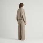 END. Signature Fleece Polo in Khaki