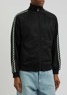 DRÔLE DE Monsieur La Veste Survet Satin-jersey Track Jacket Black