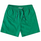 Maison Kitsuné Men's Swimshorts in Grass Green