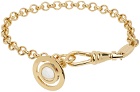 Vivienne Westwood Gold New Petite Orb Bracelet