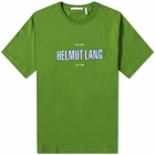Helmut Lang Men's Outline Logo T-Shirt in Cactus