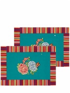 LISA CORTI Set Of 2 Queen Kandem Cotton Placemats