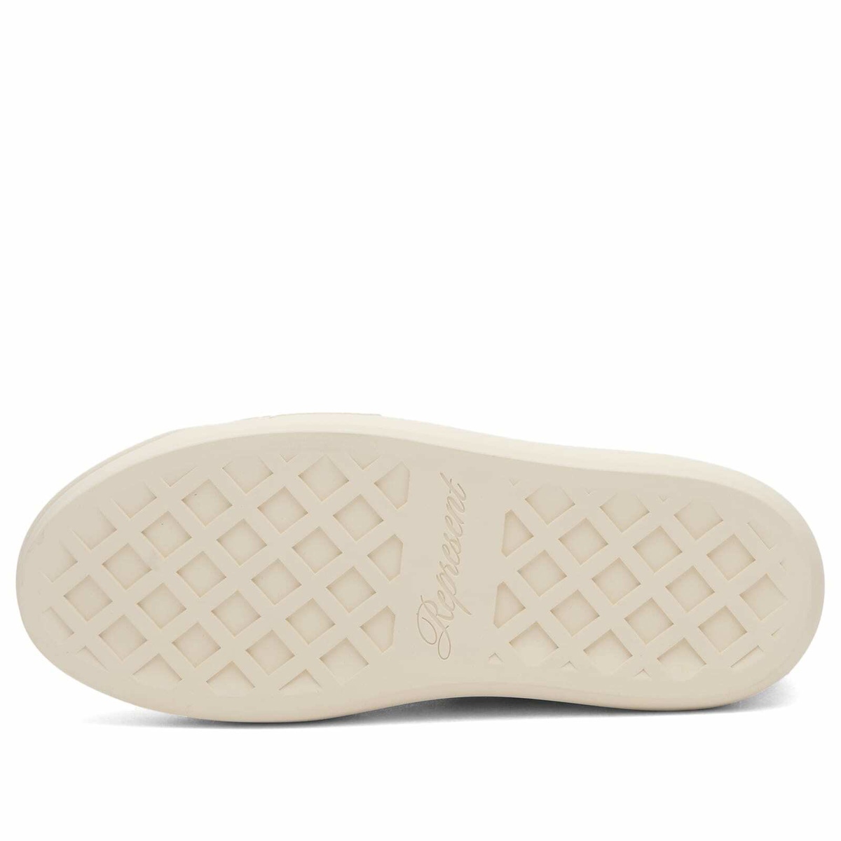 Represent Men's Rep-Cap Sneaker in Jet Black