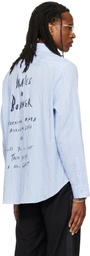 Wales Bonner Blue Atlantic Shirt