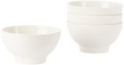 Jars Céramistes White Cantine Bowl Set, 4 pcs