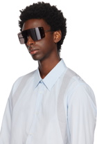 Alexander McQueen Silver Spike Studs Sunglasses