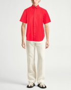 Ferragamo Mens Shirt in Red