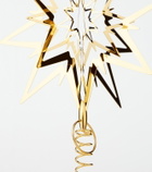 Georg Jensen Star Large gold-plated tree topper by Flemming Eskildsen