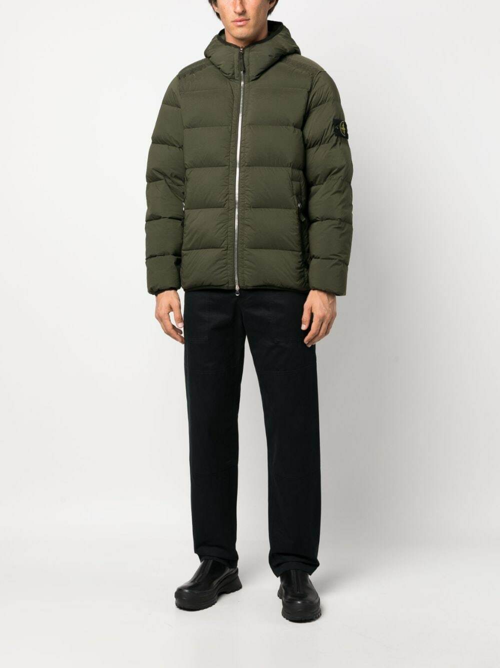 Stone Island Seamless Tunnel Down-TC Jacket in Black – LABEL