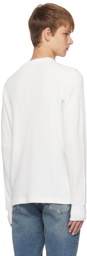 rag & bone White Waffle Henley