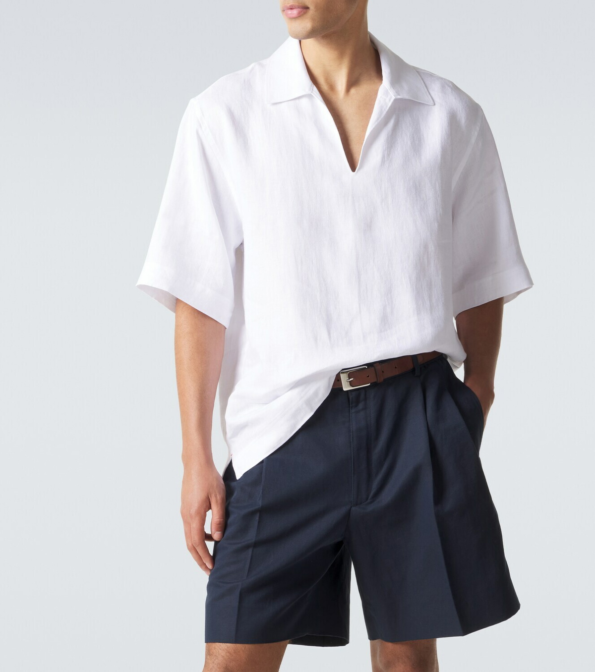 Orlebar Brown Vincent linen shirt