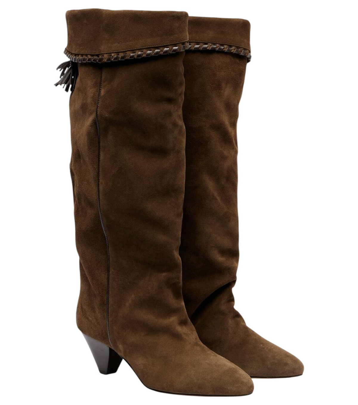 Isabel Marant Lakita mirrored knee-high boots Isabel Marant