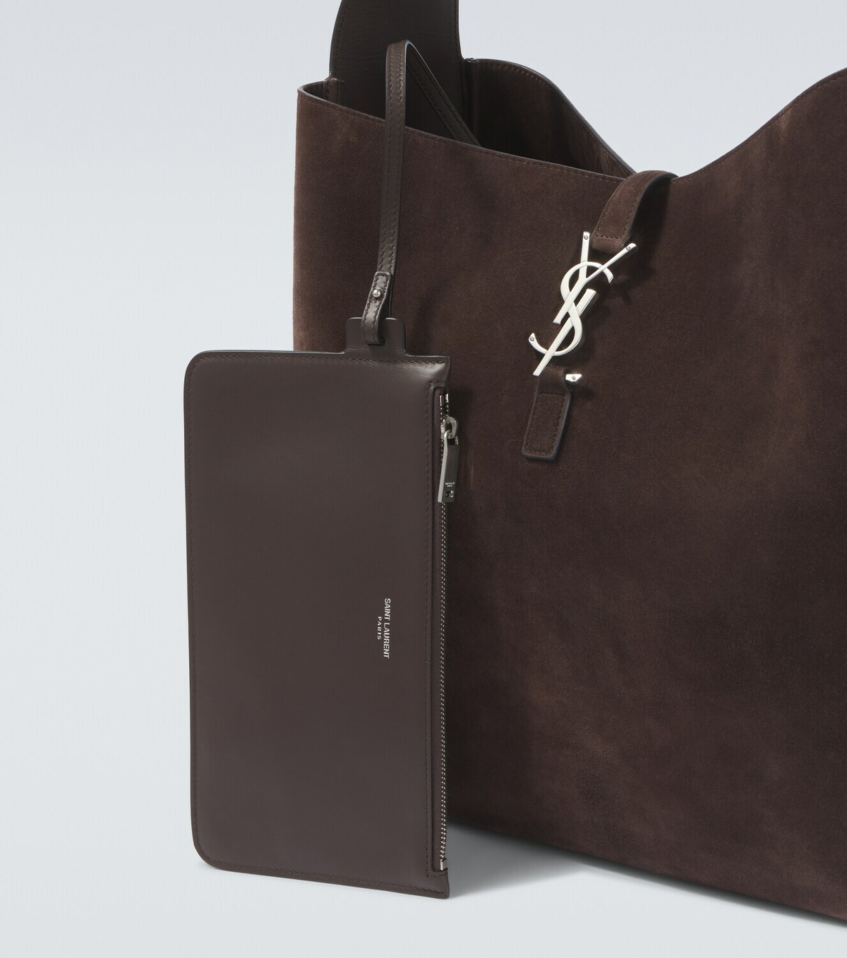 Saint Laurent Le 5 à 7 Maxi suede shoulder bag