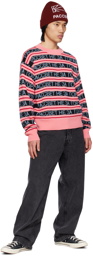 Rassvet Pink Striped Sweater