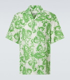 Etro Paisley linen shirt