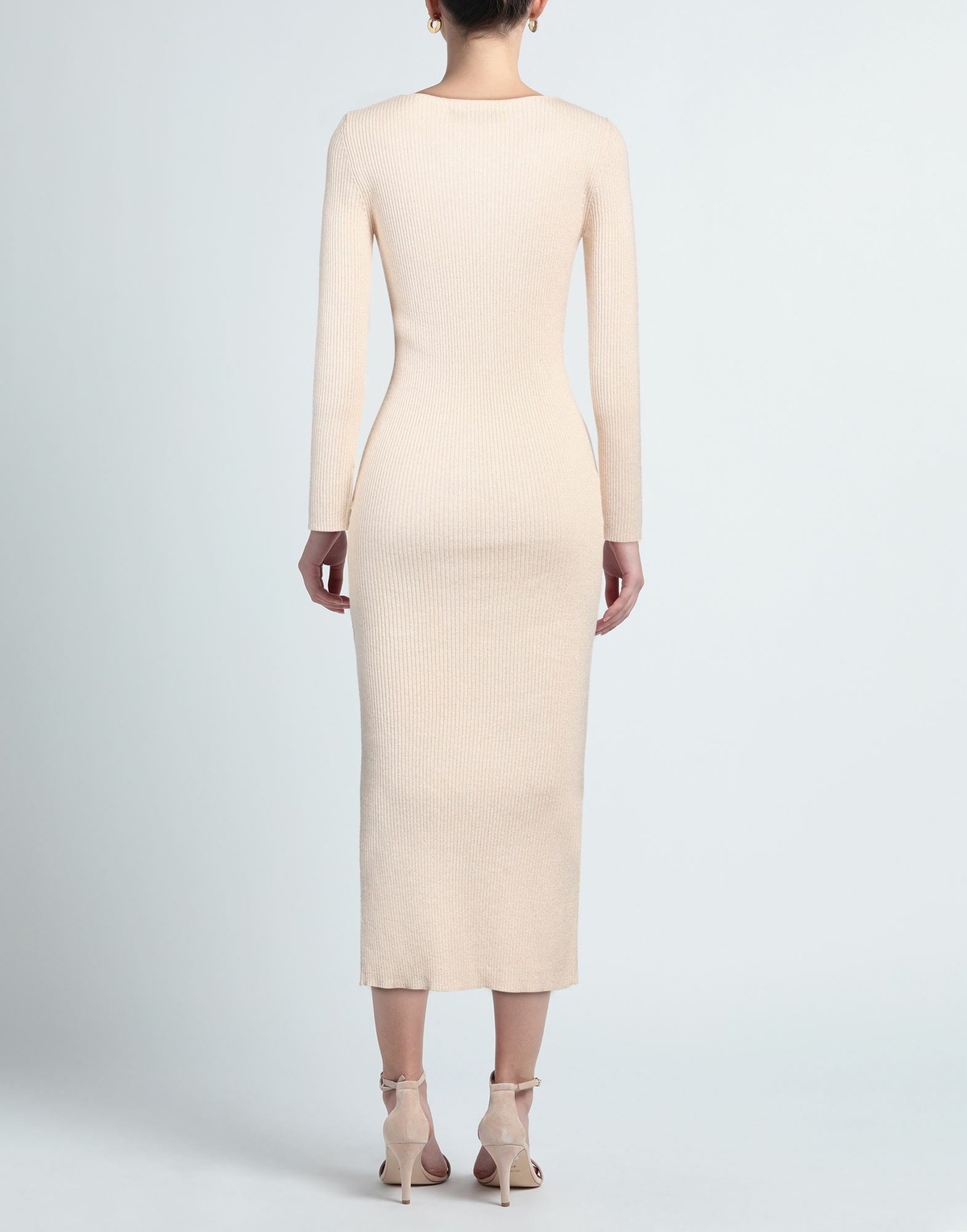 Jucca Womens Midi dress in Beige