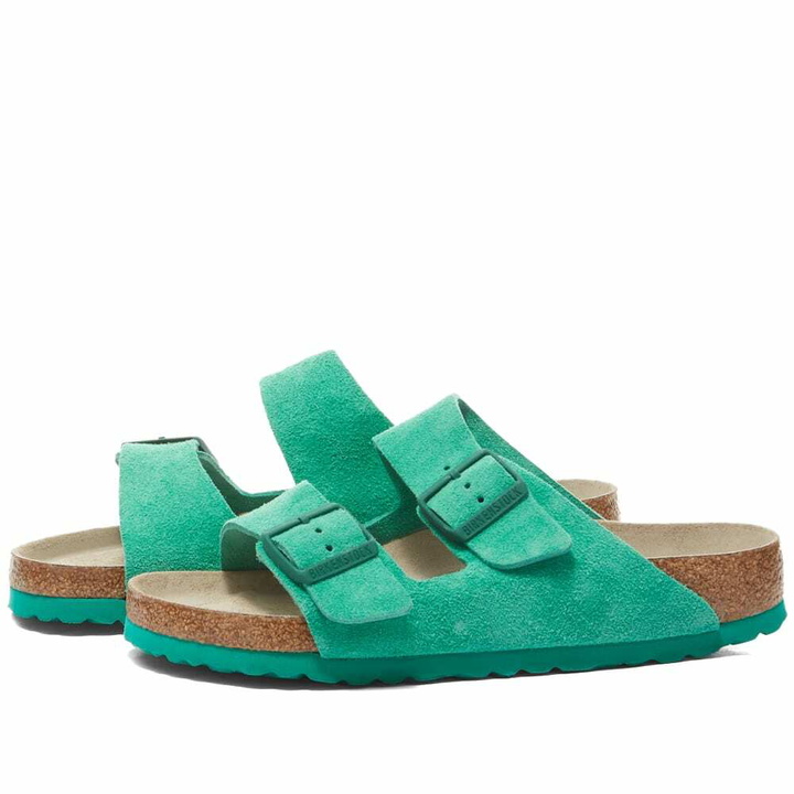 Photo: Birkenstock Arizona in Bold Green Suede