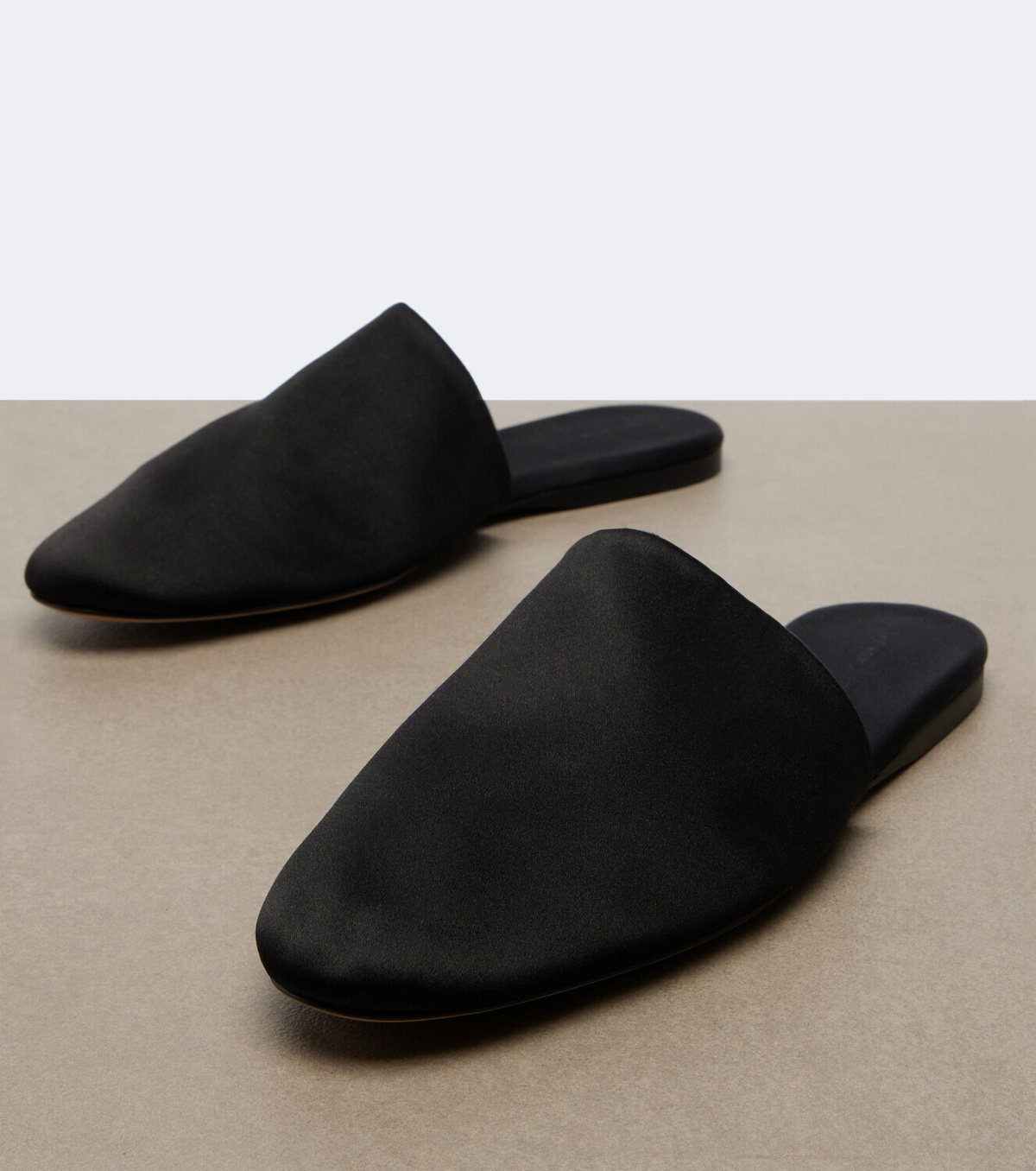 The Row Tilda satin mules