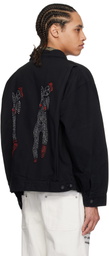 Glass Cypress Black Canvas Jacket
