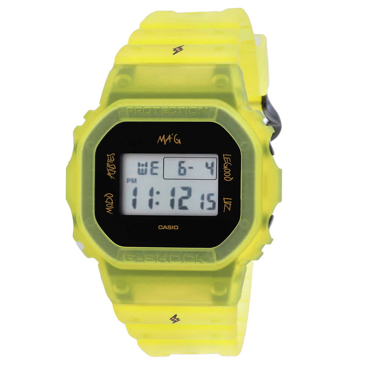 Photo: Casio G-Shock X J Balvin Alarm Quartz Digital Watch DWE-5600JB-1A9DR