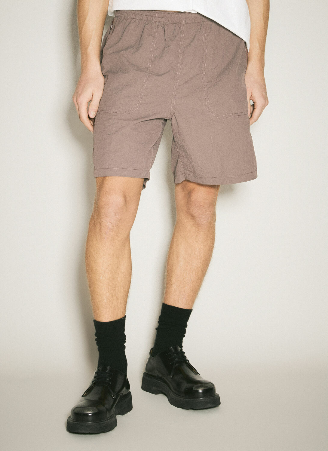 Undercover Crease-Effect Shorts