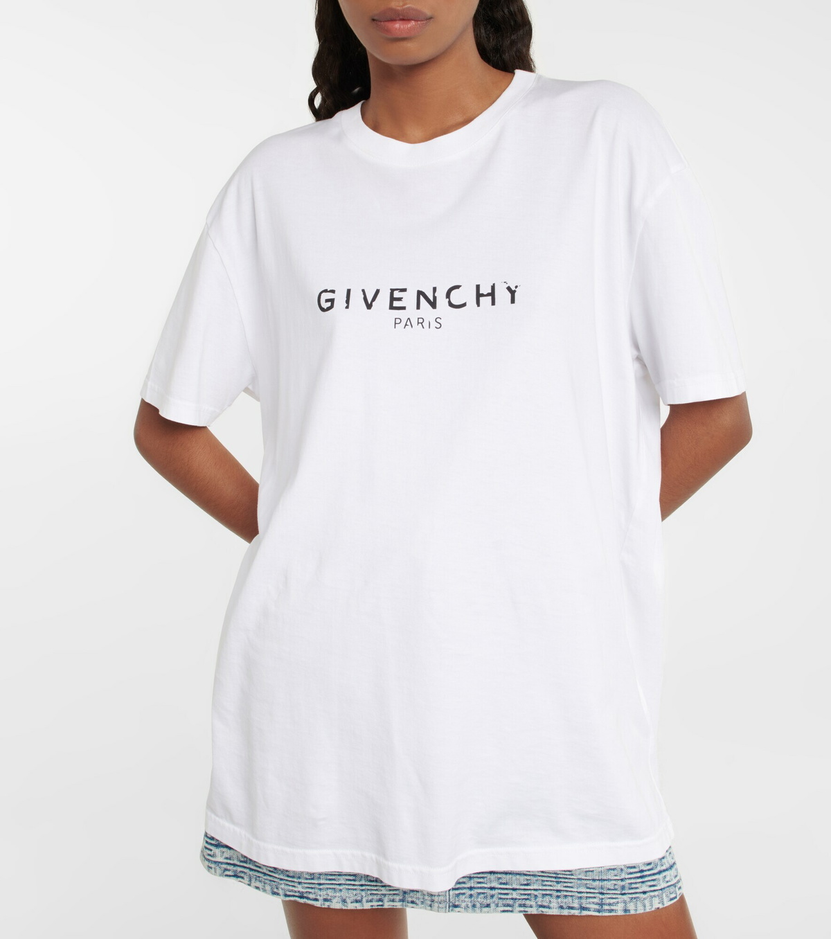 Givenchy - Printed cotton-jersey T-shirt Givenchy