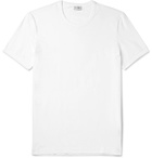 Dolce & Gabbana - Stretch-Pima Cotton T-Shirt - Men - White