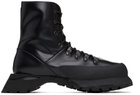 DEMON Black Poyana High Boots