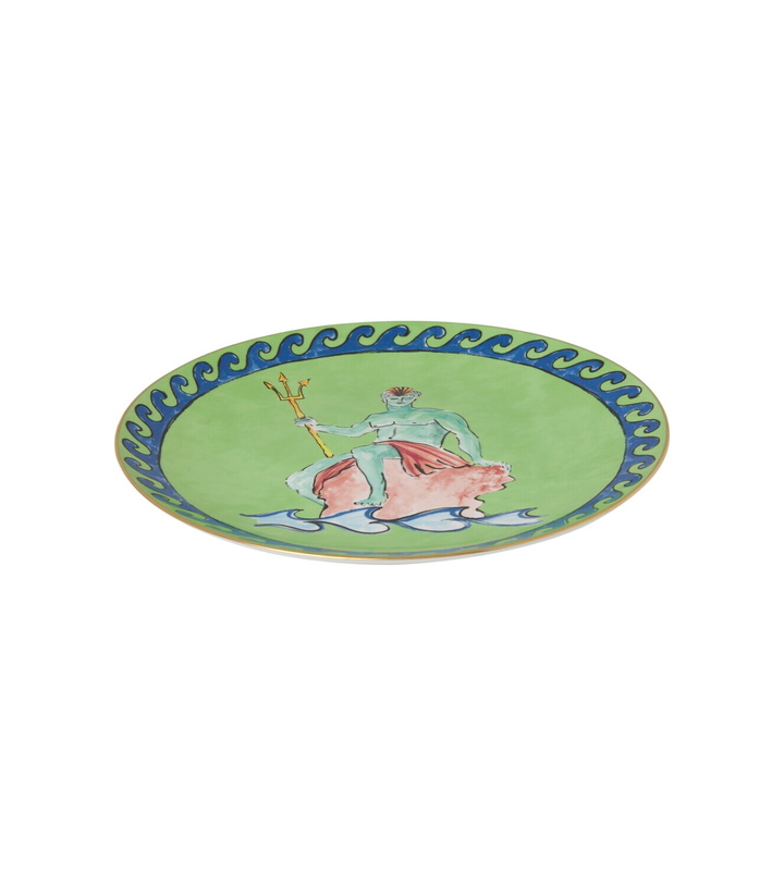 Photo: Ginori 1735 Il Viaggio di Nettuno porcelain charger plate by Luke Edward Hall