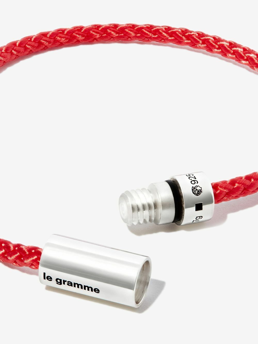 Le Gramme Sterling Silver Le 7g Polished Nato Cable Bracelet