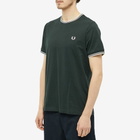 Fred Perry Authentic Men's Twin Tipped T-Shirt in Night Green