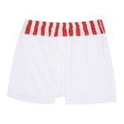 Visvim White and Red Sublig Boxers