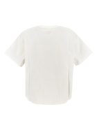 Bottega Veneta Double Layer Striped Cotton T Shirt